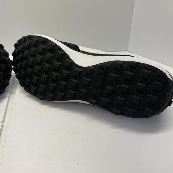 Nike Mens Waffle Debut Shoes Black White Sz 13, - Picture 6 of 10